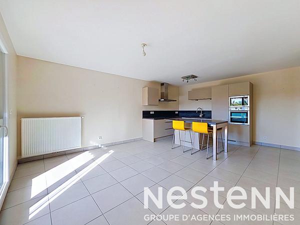 GENAS secteur Azieu Centre - TYPE 4 de 85,19 m² avec balcon et garage double dans résidence de 2015 labellisée BBC