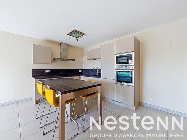 GENAS secteur Azieu Centre - TYPE 4 de 85,19 m² avec balcon et garage double dans résidence de 2015 labellisée BBC