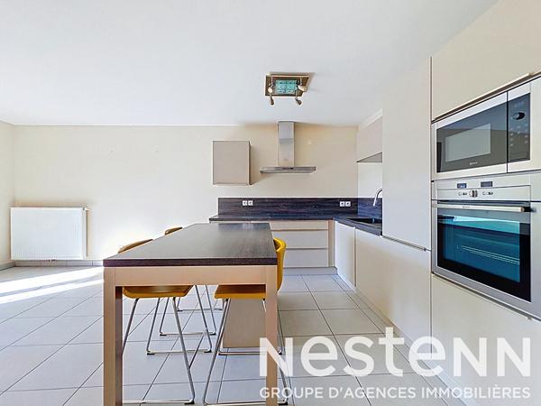 GENAS secteur Azieu Centre - TYPE 4 de 85,19 m² avec balcon et garage double dans résidence de 2015 labellisée BBC