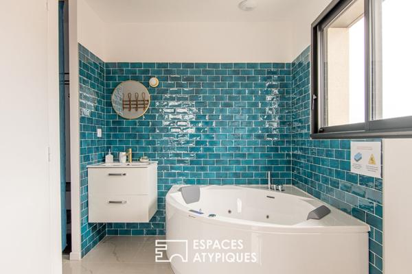 Maison contemporaine avec jardin à deux pas de la côte sauvage