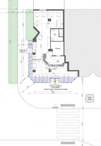 Restaurant à vendre 100 m² Paris 13