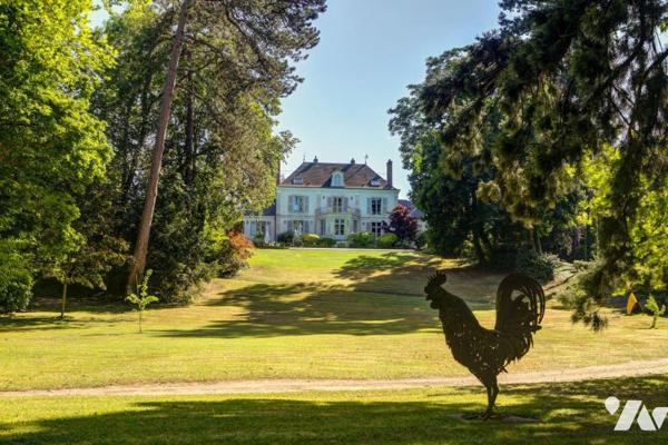 DEMEURE EN BORD DU LOIRET AVEC PISCINE A DEBORDEMENT