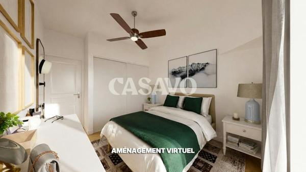 Vente Appartement 3 pièces de 47m² - 93200 Saint-Denis