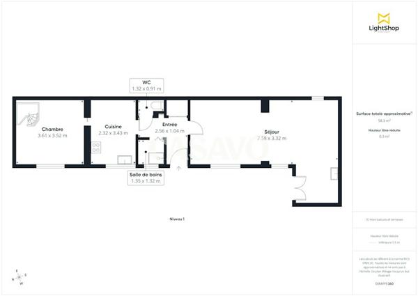 Vente Maison 4 pièces de 68m² - 92210 Saint-Cloud