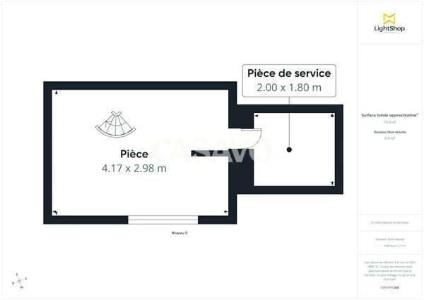 Vente Maison 4 pièces de 68m² - 92210 Saint-Cloud