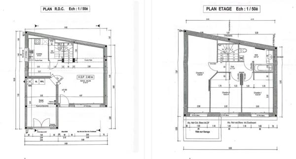 Maison contemporaine Vannes Gare
