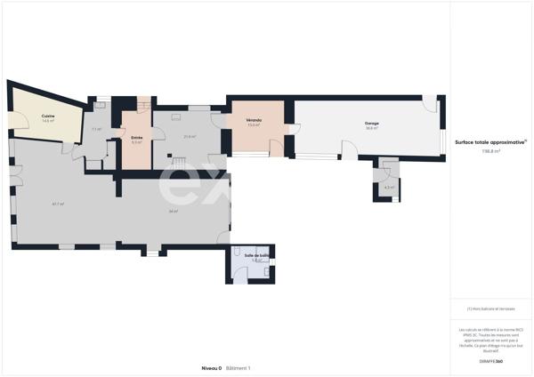 MAISON 10 PIÈCES AVEC TERRASSE GÎTE 6 CHAMBRES