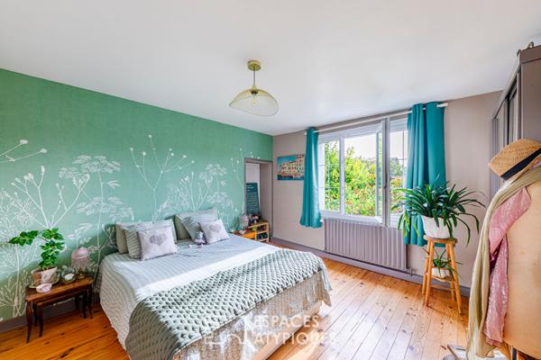 Le refuge bohème d’un ancien corps de ferme à Presles