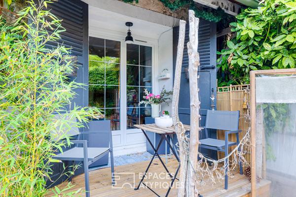 Le refuge bohème d’un ancien corps de ferme à Presles