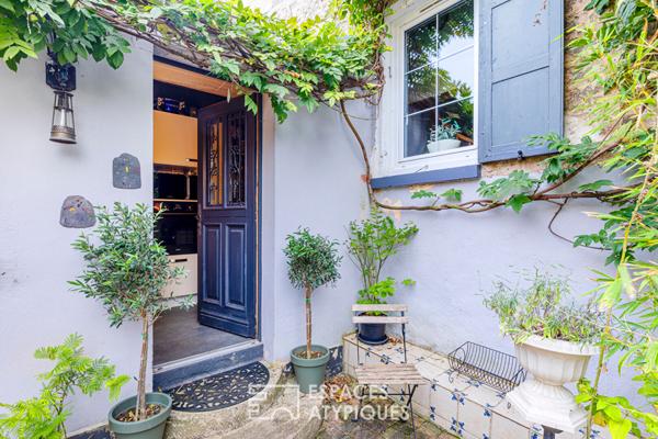 Le refuge bohème d’un ancien corps de ferme à Presles