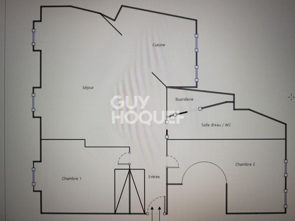 3 pièces 87.17 m2 PARIS 19 BELLEVILLE