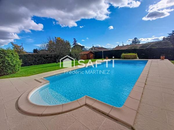 Villa 127 M2 Plain-pied avec piscine, calme absolu