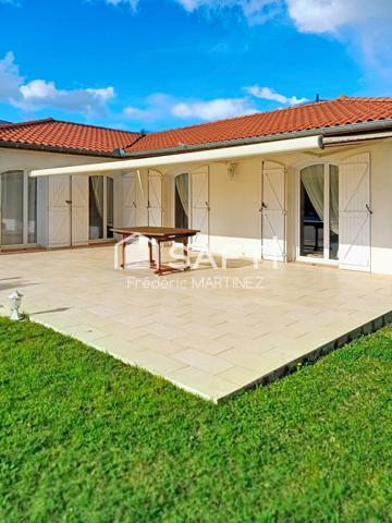 Villa 127 M2 Plain-pied avec piscine, calme absolu