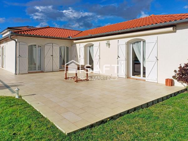Villa 127 M2 Plain-pied avec piscine, calme absolu