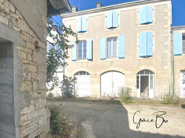 Immeuble de rapport – Centre-ville Saint-Maixent-l’École 208,76 m² habitables – 3 appartements – potentiel de valorisation