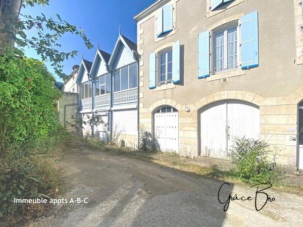 Immeuble de rapport – Centre-ville Saint-Maixent-l’École 208,76 m² habitables – 3 appartements – potentiel de valorisation