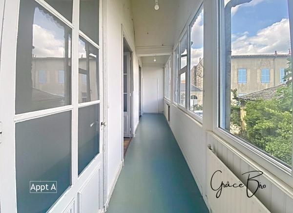 Immeuble de rapport – Centre-ville Saint-Maixent-l’École 208,76 m² habitables – 3 appartements – potentiel de valorisation