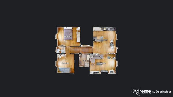 NARBONNE PROCHE GARE ET CENTRE - T3 entièrement rénové/climatisé de 75m²