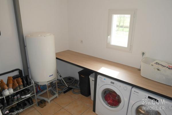 MAISON PLAIN-PIED 8 PIÈCES 196 m², GARAGE, TERRASSE, ÉTANG, PISCINE HORS SOL sur TERRAIN 16 295 m² Aizenay (85190)