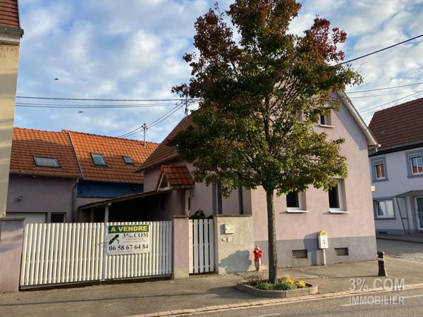 3%.COM Maison à rénover avec dépendance Hochfelden (67270)