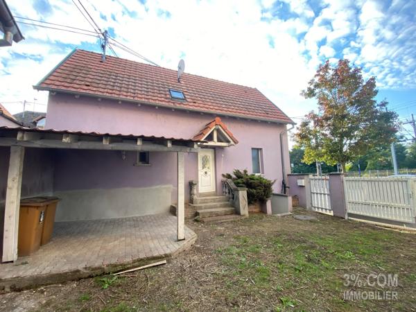 3%.COM Maison à rénover avec dépendance Hochfelden (67270)