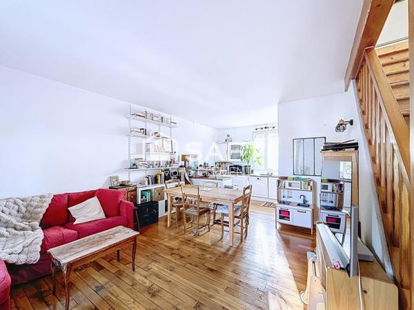 Appartement de 113 m2 avec 2 chambres, jardin, place de parking