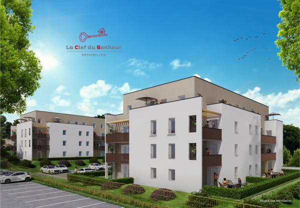 APPARTEMENT T2 NEUF AVEC TERRASSE ET JARIDN
