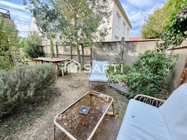 Maison 4 pièces de 95 m² habitables, 3 chambres  + combles aménageables, 12 minutes de la gare