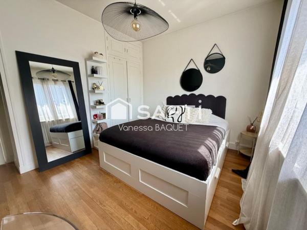 Maison 4 pièces de 95 m² habitables, 3 chambres  + combles aménageables, 12 minutes de la gare