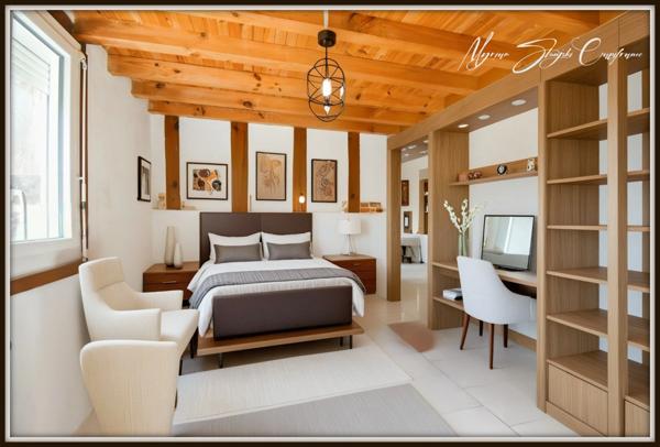 Maison Landaise de charme de 140 m² à vendre 6 pièces LINXE (40) au calme avec piscine.