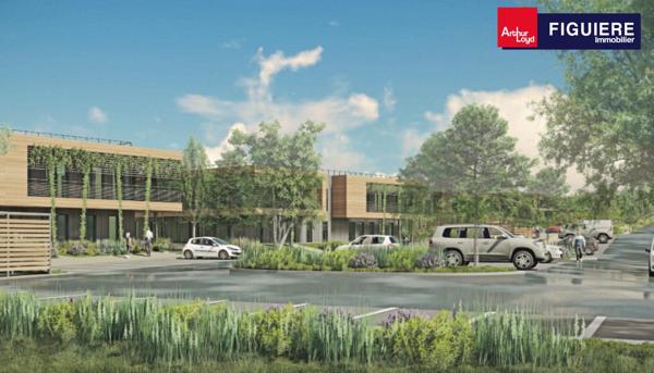 IMMEUBLE DE BUREAUX NEUFS MODULABLES AU PUY STE REPARADE