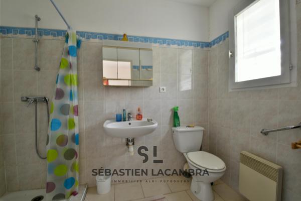 Puygouzon (81990) Maison de plain-pied avec studio indépendant – 4 pièces – Terrain de 782 m² – Puygouzon – Secteur recherché