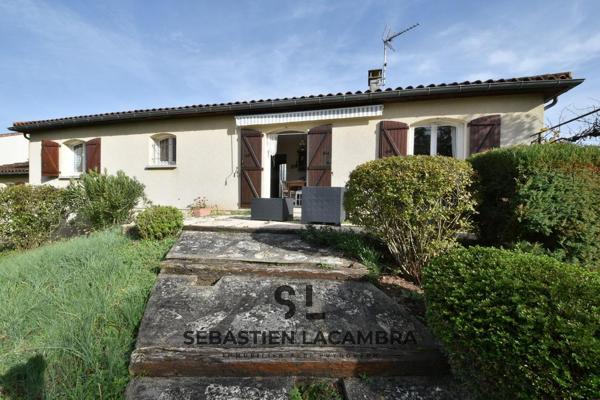 Puygouzon (81990) Maison de plain-pied avec studio indépendant – 4 pièces – Terrain de 782 m² – Puygouzon – Secteur recherché