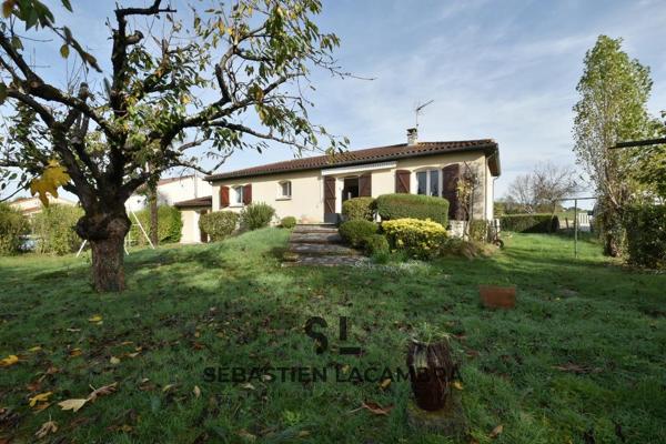 Puygouzon (81990) Maison de plain-pied avec studio indépendant – 4 pièces – Terrain de 782 m² – Puygouzon – Secteur recherché