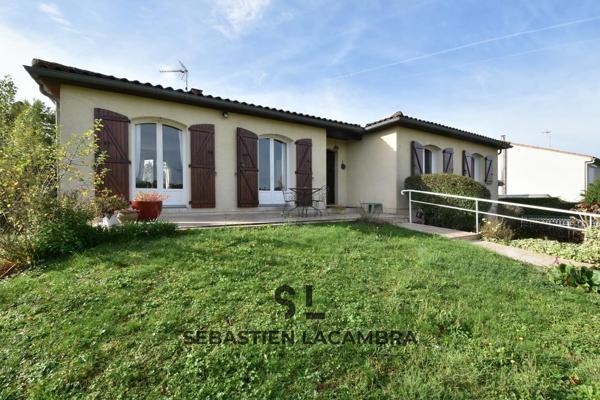 Puygouzon (81990) Maison de plain-pied avec studio indépendant – 4 pièces – Terrain de 782 m² – Puygouzon – Secteur recherché