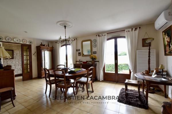 Puygouzon (81990) Maison de plain-pied avec studio indépendant – 4 pièces – Terrain de 782 m² – Puygouzon – Secteur recherché