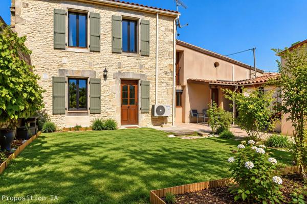 Maison à vendre 9 pièces SALLES SUR MER (17)