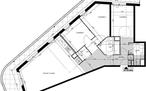 Appartement à vendre    4 pièces • 90,60 m2 Montpellier