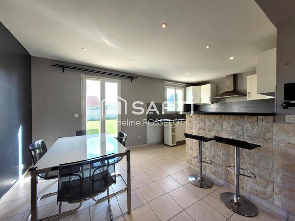 Maison récente, pratique et fonctionnelle