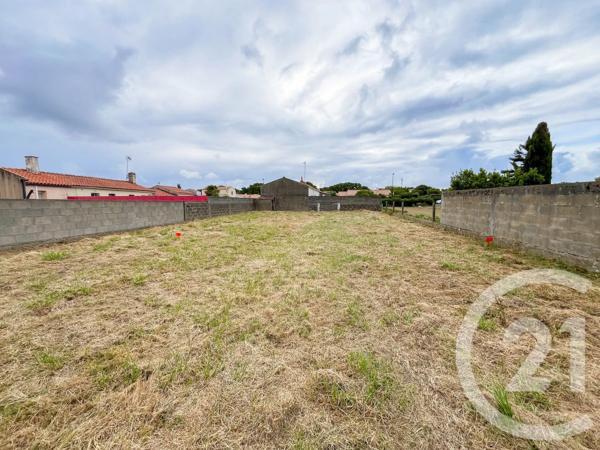 Terrain à vendre  539 m 2   OLONNE SUR MER  - 85