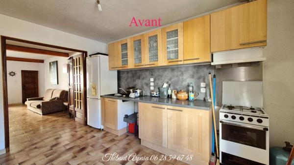 Maison de village Valensole 95 m2 avec tropézienne, garage et cave voûtée