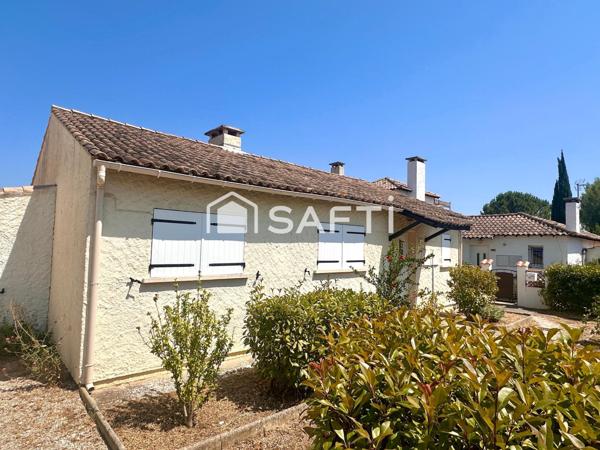 Jolie maison de plain pied de 83m2 avec 23,18m2 de dépendances