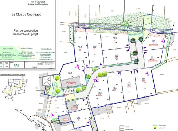Terrain Verines 385 m2