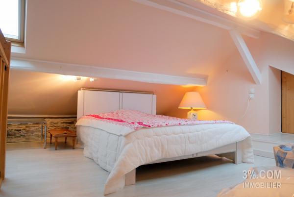 Maison Ancienne à Etage de 103 m², 3 Chambres, Terrain de 308m², garage 23 m², cave 21 m² Vertou (44120)