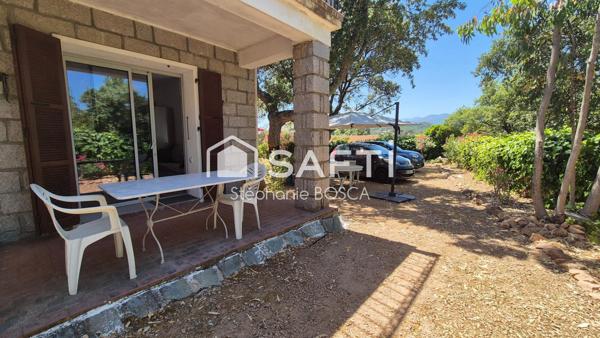 EN REZ-DE-JARDIN  T3 DE 120 m2 RENOVE  PLAGE A 1km