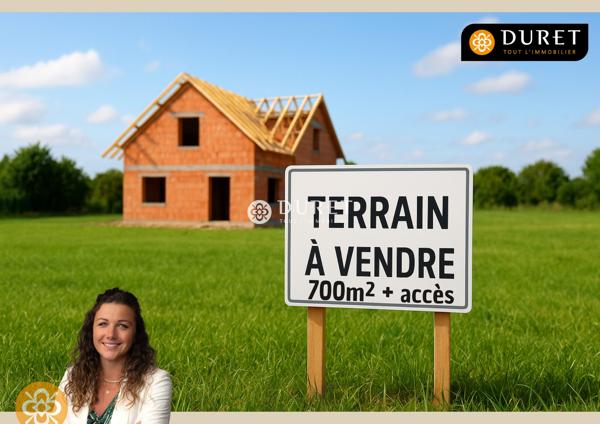 TERRAIN à bâtir 700m² - COMMEQUIERS