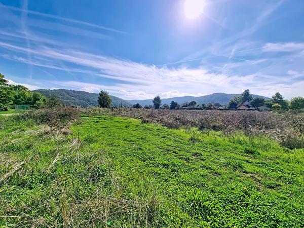 Exclusif ! Rare à la vente : Terrain viabilisé de 700 m² À VILLEMOIRIEU