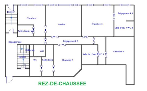 Immeuble
         17 pièces
        - 441 m² Exclusivité 840 000 € *