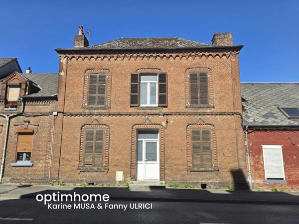 HIRSON (02) - 🏠 Vente maison à rénover ⚒ avec terrain ☘️