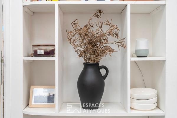 Duplex contemporain sur cour